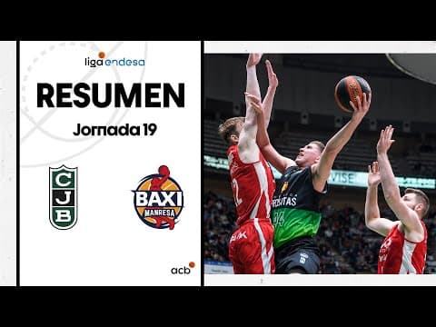 Resumen Joventut 73 - BAXI Manresa 65 (J19)