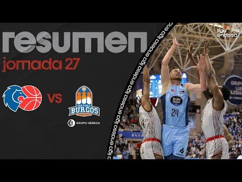 Resumen Río Breogán 105 - Hereda San Pablo Burgos 96 (J27)