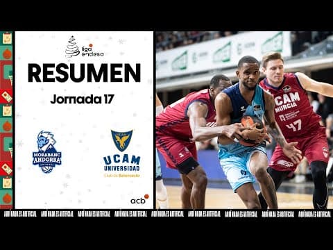 Resumen MoraBanc Andora 98 - UCAM Murcia 73 (J17)