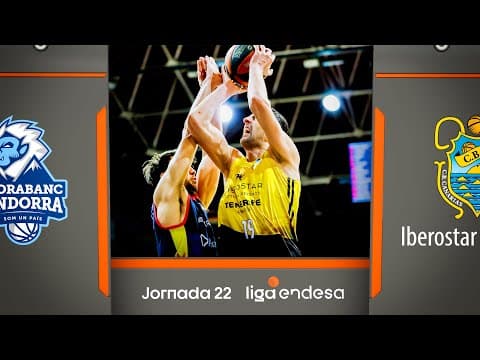 Resumen MoraBanc Andorra 83 - Iberostar Tenerife 89 (J22)
