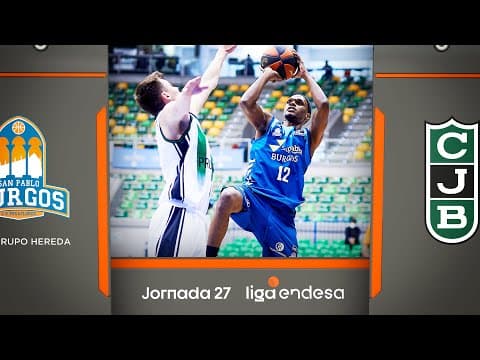 Resumen Hereda San Pablo Burgos 86 - Club Joventut Badalona 78 (J27)