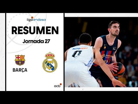 Resumen Barça 97 - Real Madrid 82 (J27)
