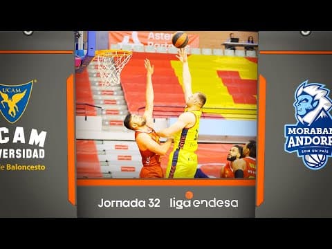 Resumen UCAM Murcia 76 - MoraBanc Andorra 79 (J32)