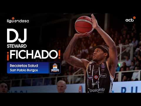 Así juega DJ Steward, nuevo fichaje de Recoletas Salud Burgos