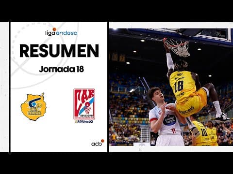 Resumen Gran Canaria 75 - Monbus Obradoiro 68 (J18)