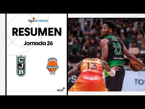 Resumen Joventut Badalona 85 - Valencia Basket 70 (J26)