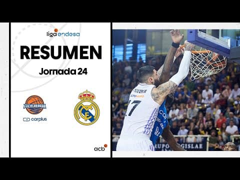 Resumen Carplus Fuenlabrada 78 - Real Madrid 102 (J24)