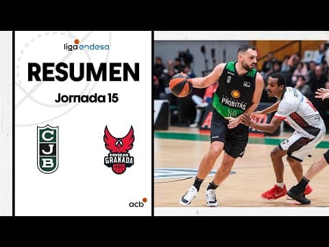 Resumen Joventut Badalona 90 - Coviran Granada 72 (J15)