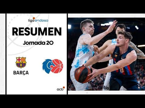 Resumen Barça 82 - Río Breogán 54 (J20)