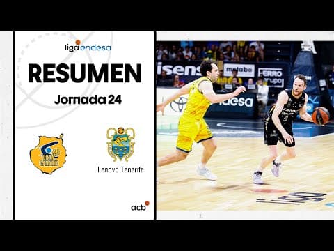 Resumen Lenovo Tenerife 81 - Gran Canaria 77 (J24)