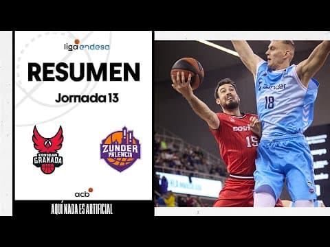 Resumen Coviran Granada 109 - Zunder Palencia 85 (J13)