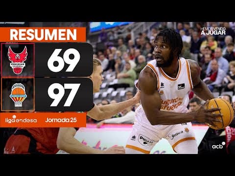 Resumen Coviran Granada 69 - Valencia Basket 97 (J25)