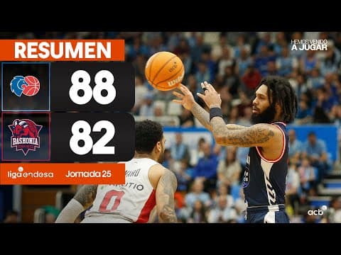 Resumen Río Breogán 88 - Baskonia 82 (J25)