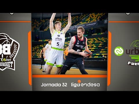 Resumen RETAbet Bilbao Basket 87 - Urbas Fuenlabrada 82 (J32)