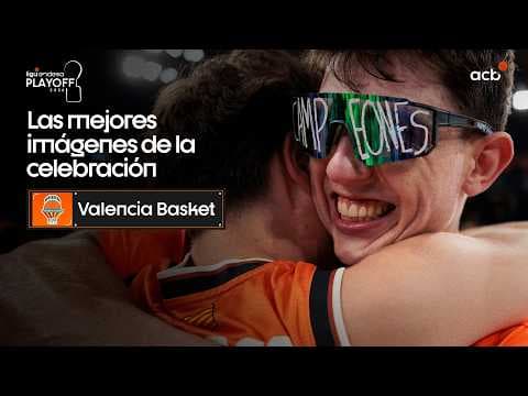 Las mejores imágenes de la celebración del Valencia Basket