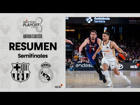 Resumen Barça 92 - Real Madrid 95 (3º Semifinales)