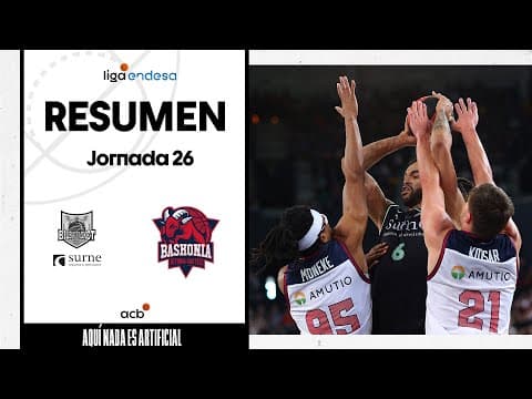 Resumen Surne Bilbao Basket 82 - Baskonia 80 (J26)