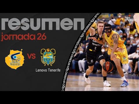 Resumen Gran Canaria 89 - Lenovo Tenerife 77 (J26)