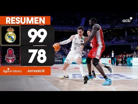 Real Madrid - Casademont Zgz (99 - 78)