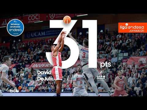David DeJulius, Máximo Anotador Endesa de la Jornada 26