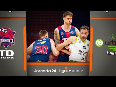 Resumen TD Systems Baskonia 90 - Urbas Fuenlabrada 74 (J24)