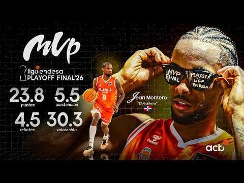 Jean Montero, MVP del Playoff Final de la Liga Endesa