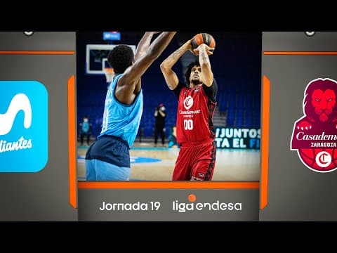 Resumen Movistar Estudiantes 73 - Casademont Zaragoza 79 (J19)