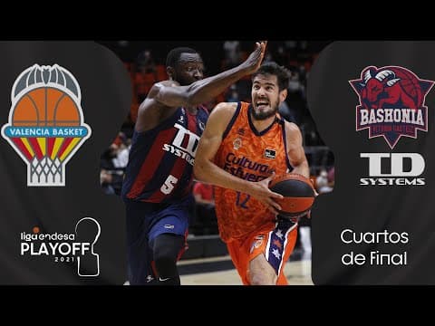 Resumen Valencia Basket 78 - TD Systems Baskonia 73 (tercer partido de cuartos de final)