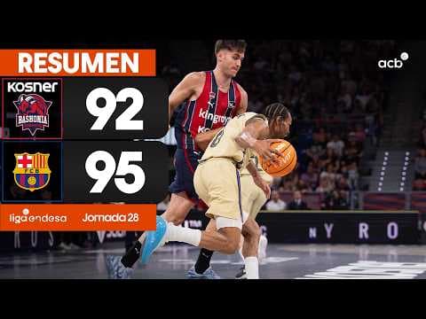 Kosner Baskonia - Barça (92-95)