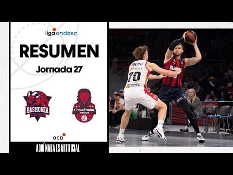 Resumen Baskonia 102 - Casademont Zaragoza 94 (J27)