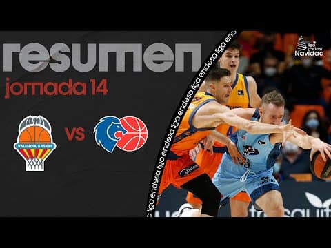Resumen Valencia Basket 97 - Río Breogán 98 (J14)