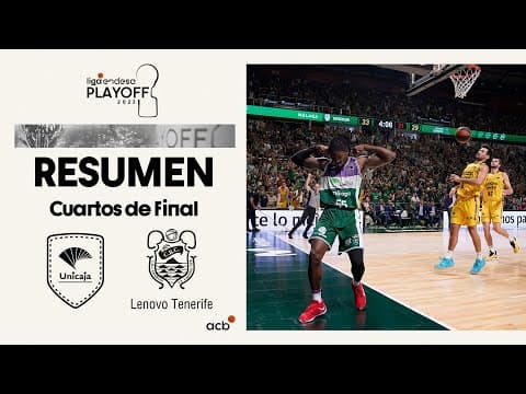 Resumen Unicaja 97 - Lenovo Tenerife 74 (J36)