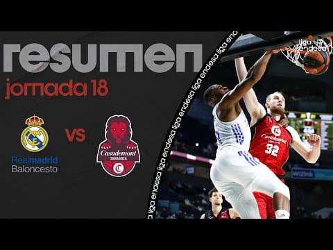 Resumen Real Madrid 94 - Casademont Zaragoza 69 (J18)