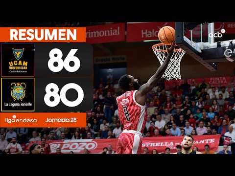UCAM Murcia - La Laguna Tenerife (86-80)