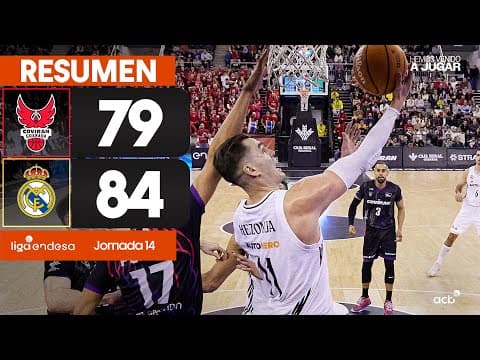 Resumen: Coviran Granada 79 - Real Madrid 84 (J14)
