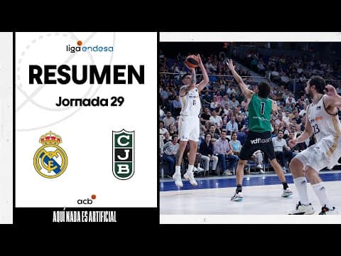 Resumen Real Madrid 95 - Joventut Badalona 92 (J29)