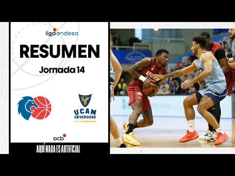 Resumen Río Breogán 74 - UCAM Murcia 83 (J14)