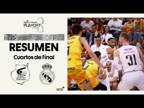Resumen Dreamland Gran Canaria 81 - Real Madrid 89 (J36)