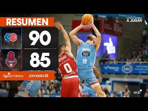 Resumen Río Breogán 90 - Casademont Zgz 85 (J28)