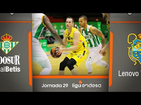 Resumen Coosur Betis 82 - Lenovo Tenerife 93 (J29