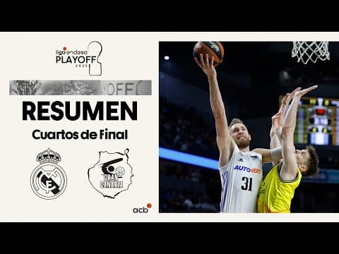 Resumen R.Madrid 95 - 68 Dreamland Gran Canaria (J35)