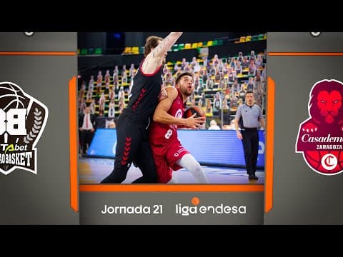 Resumen RETAbet Bilbao Basket 73 - Casademont Zaragoza 96 (J21)