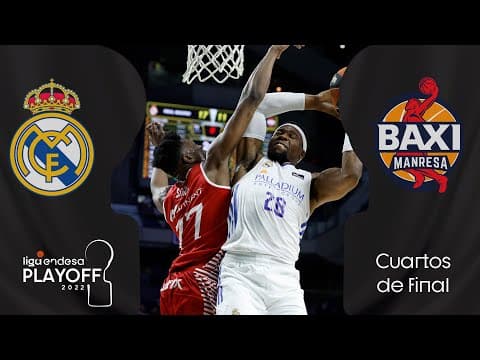 Resumen Real Madrid 93 - BAXI Manresa 76 (J35)