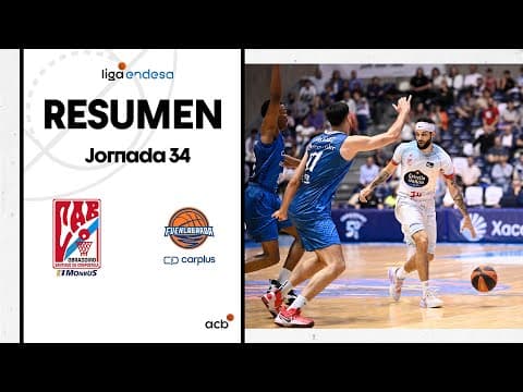 Resumen MOnbus Obradoiro 102 - Carplus Fuenlabrada 72 (J34)