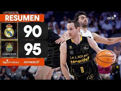 Real Madrid - La Laguna Tenerife (90-95)