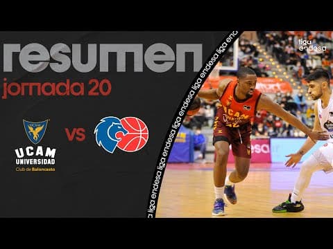 Resumen UCAM Murcia 91 - Río Breogán 72 (J20)