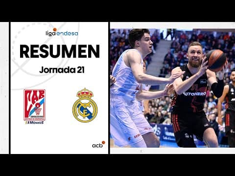 Resumen Monbus Obradoiro 78 - Real Madrid 84 (J21)