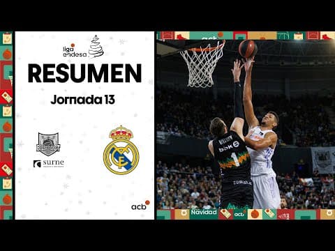 Resumen Surne BB 80 - Real Madrid 85 (J13)