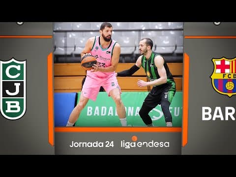 Resumen Club Joventut Badalona 62 - Barça 80 (J24)