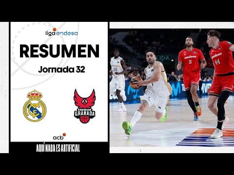 Resumen Real Madrid 94 - Coviran Granada 80 (J32)
